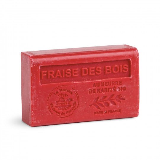Shea Butter Soap 125g/4.40 oz - WILD STRAWBERRY
