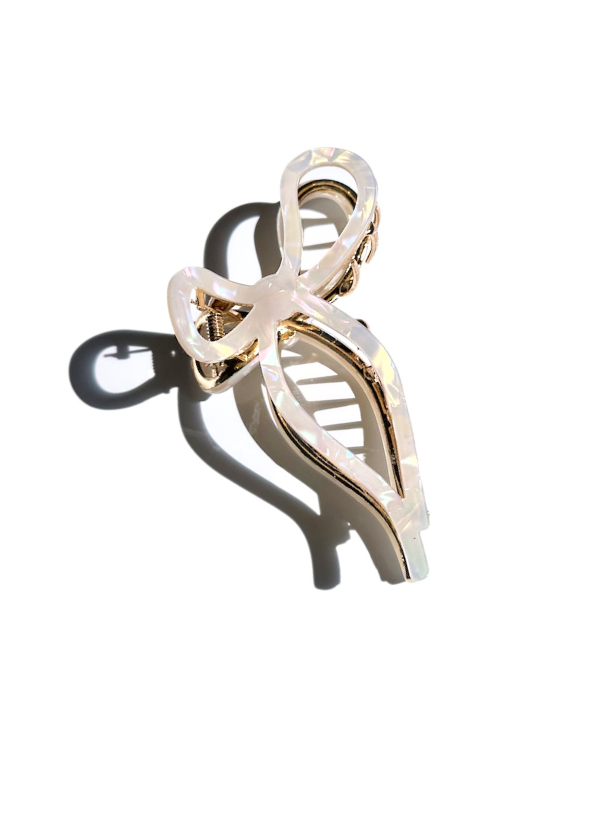 Ballet Bow Acetate Claw Clip \| Eco-Friendly