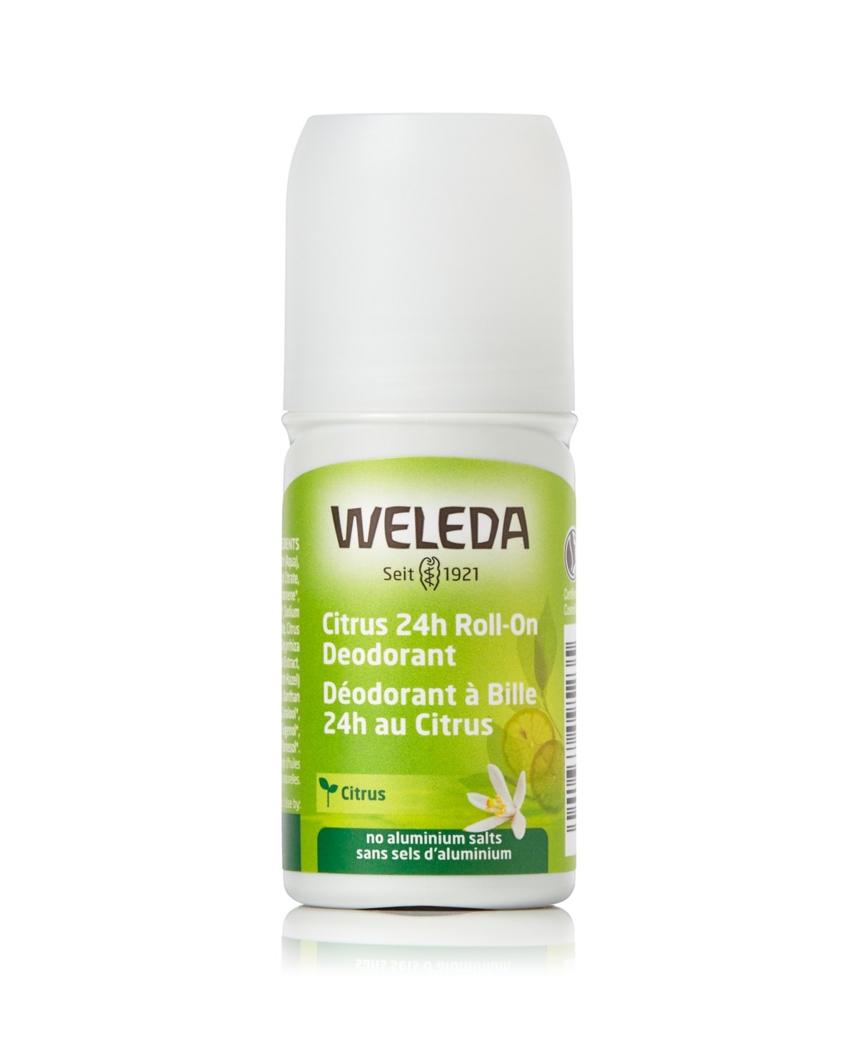 Weleda Citrus 24h Roll-On Deodorant, 1.7 fl oz